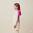 Ангелові крила темно-рожеві для дівчаток 40х35 см аксесуар для фотосесій свят і ранків, фото 3