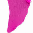 Ангелові крила темно-рожеві для дівчаток 40х35 см аксесуар для фотосесій свят і ранків, фото 5