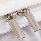 Чохол для зберігання речей з ручками 50л синій органайзер для одягу та взуття захисту від вологи, фото 4