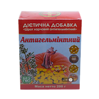 Шрот пищевой 200 г, "Антигельминтный"