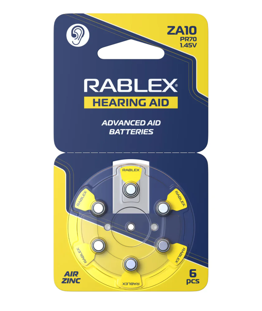 Батарейки-таблетки Rablex ZA10, фото 1