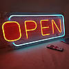 Неонова LED Вивіска "Open" (200х485 мм) – Яскравий Індикатор Роботи, фото 3