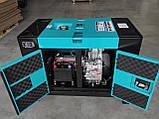 Дизельний трьохфазний генератор 11 кВт, фото 4