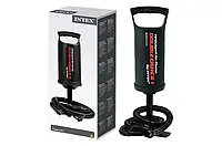 Ручний насос для надувних виробів Intex 68614, діаметр 36 см, синій (68614)