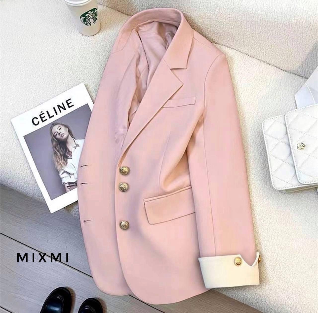 Піджак жіночий костюмка люкс Модель: 863/864-7907 Колір: Пудра, чорний, шоколад, блакитний, світлий беж, фото 1