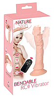 Вибратор гибкий с пультом ДУ Nature Skin Bendable RC Vibrat