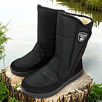 Гумові утеплені чоботи чоловічі короткі, Чоловіче полегшене взуття, Зручне чоловіче взуття легке MR-71