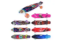 Пенні борд для прогулянок із підсвіткою коліс в асортименті SC2533