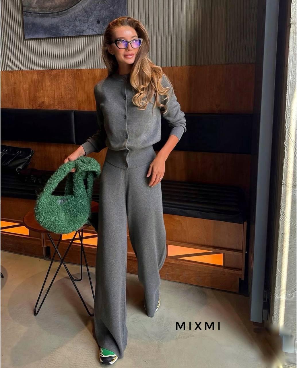 Костюм жіночий двійка з ангори люкс Модель: 863/864-7225, фото 1