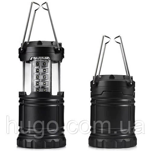 ЛіхтаркемпінговийPoweLine30LED,3Вт,набатарейках/Світлодіоднийліхтардлякемпінгу/Кемпінговапідвісналампа