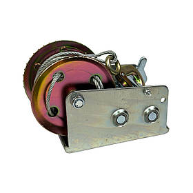 Барабанна  лебідка 725 кг Helper HP-1020 1600LBS ручна тросова лебідка механічний підйомник