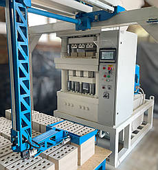 Виробнича лінія "GP PROF -400" для гіперпресованої цегли, бруківки