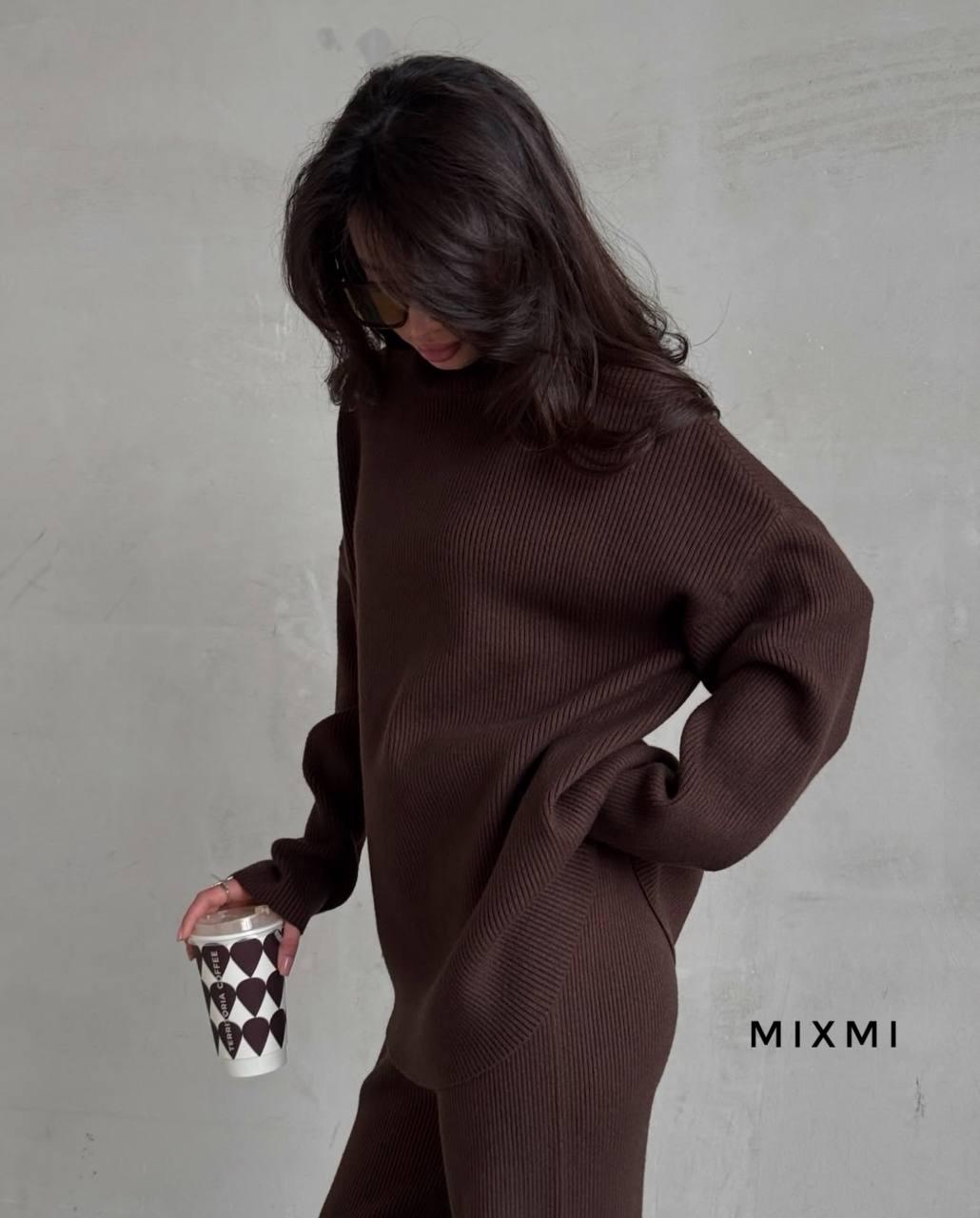 Костюм жіночий двійка з ангори "Мустанг" Модель: 863/864-7315, фото 1