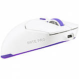 Proove Gaming Rate Pro w/ Charging Dock Бездротова ігрова миша (White), фото 3