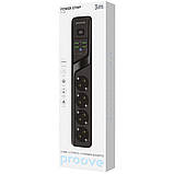 Подовжувач Proove Power Strip P-04 3M, фото 8