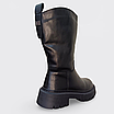Черевики жіночі зимові шкіряні чорні (M2020-P), фото 2