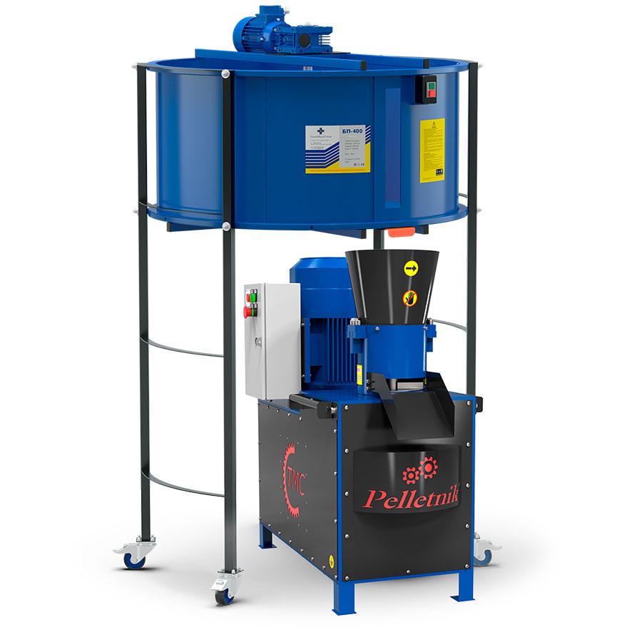 Гранулятор PELLETNIK— 260 15 кВт + Бункер живильник «БП - 400» 380В, фото 1
