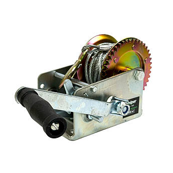 Барабанна тросова лебідка 1135 кг Helper HP-1021 2500LBS важільний підйомник механічна лебідка