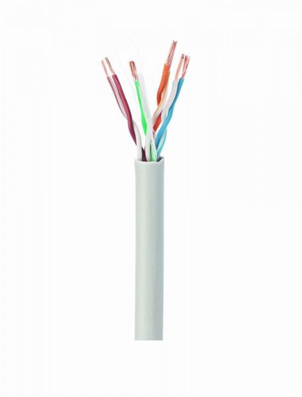 Кабель вита пара Cablexpert (UPC-5004E-L) CAT5e, багатожильний, алюміній під міддю (CCA с AWG24), неекранірований, 305м, фото 1