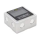 Кутомір електронний інклінометр Shahe 5339-90 на магнітній основі з 3 сторін, B-4*90°, похибка ±0,2°, металевий корпус, фото 2