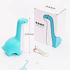 Світильник — нічник милий Динозаврик брахіозавр із вбудованим акумулятором Blue, фото 5