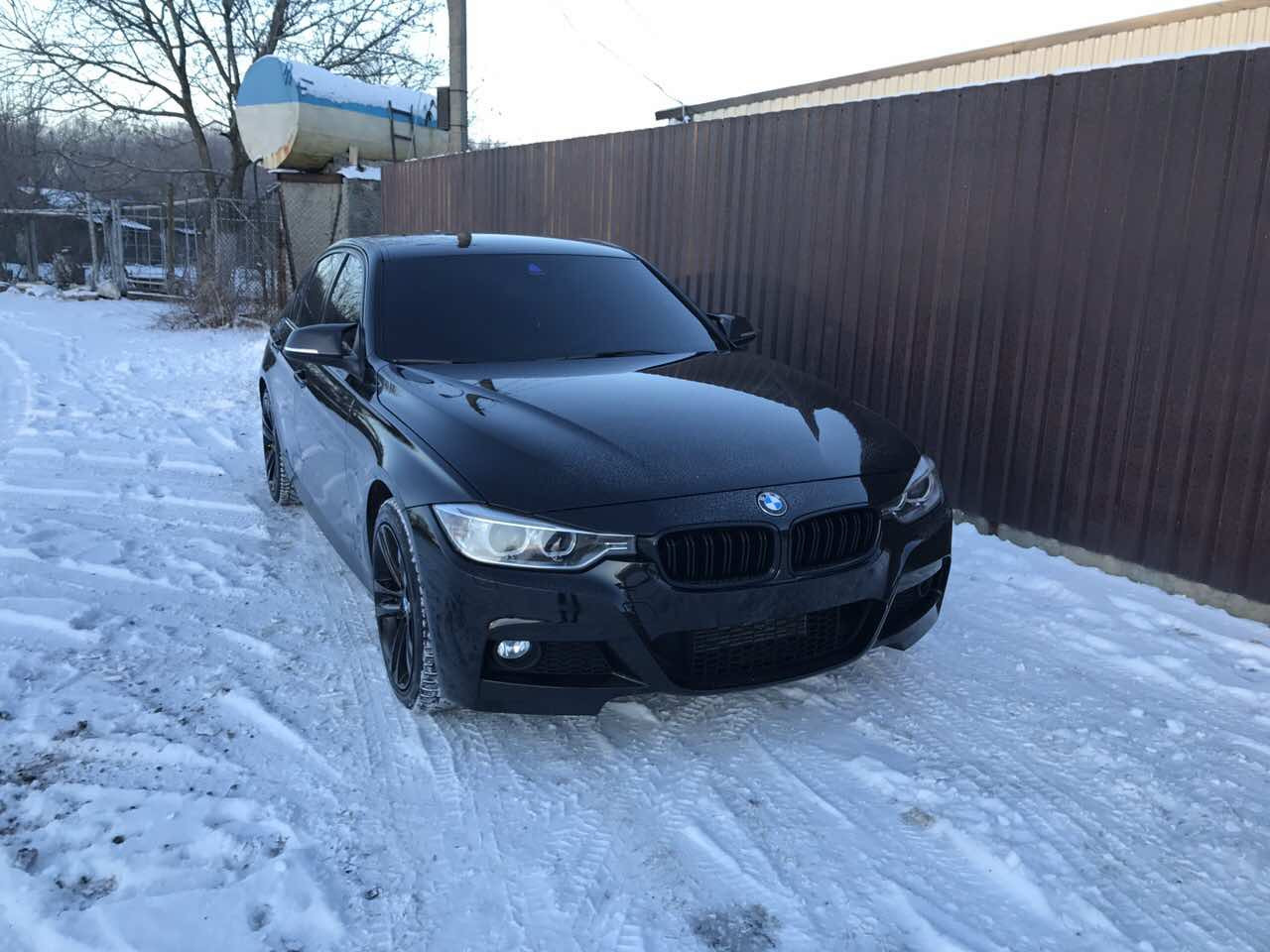 Бампер передний тюнинг обвес BMW F30 F31 стиль M Sport Paket c PDC - фото 3 - id-p51155317