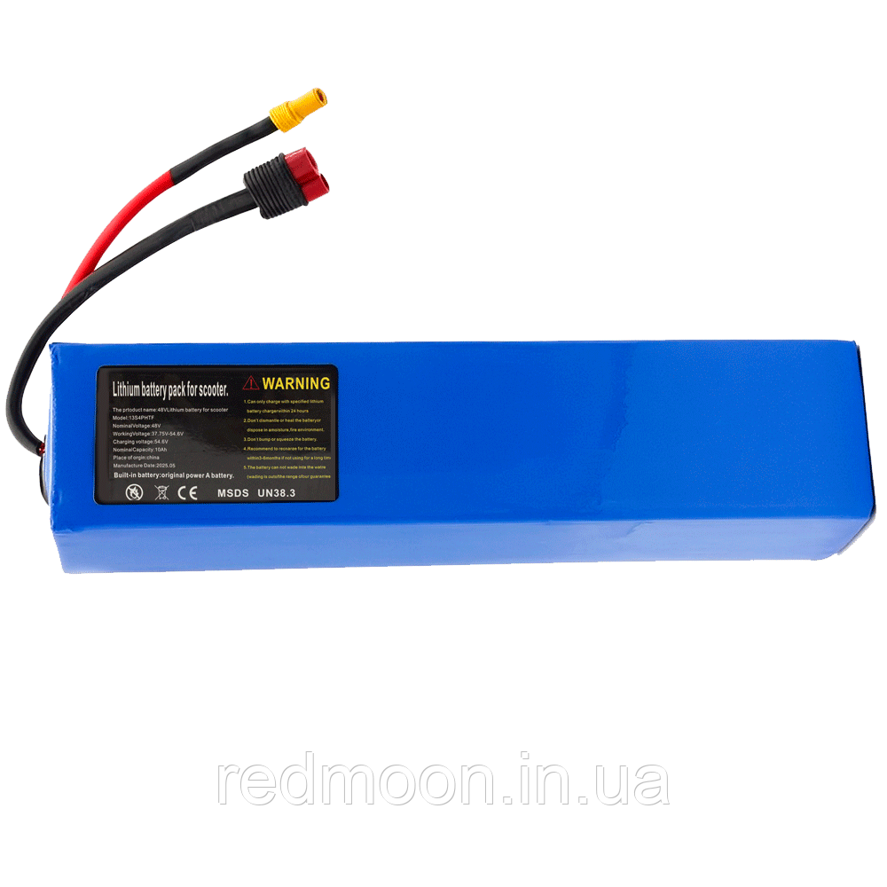 Акумулятор для електросамокату 48V, 10Ah / Акумуляторна батарея для електровелосипеда, фото 1