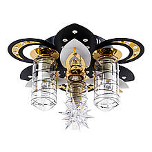 Люстра "космос" на 4 лампочки з підсвіткою VALESO V 70057-3+1А-400