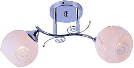 Люстра декоративна  V XA1081/2 Chrome на 2  плафона