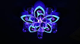 Люстра "космос" на 6 лампочок з підсвіткою VALESO V 70500-5+1-500 з пультом