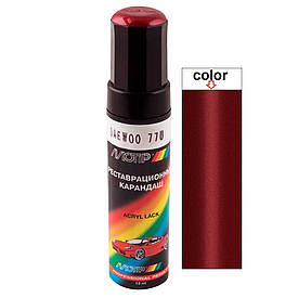 Олівець для авто Daewoo колір 77U червоний металік Motip 12мл