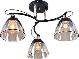 Люстра декоративна  V XA1248B/3 Gold+Black на 3 плафони