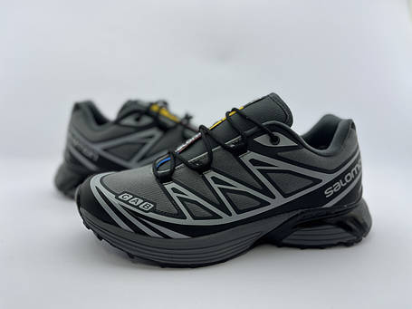 Чоловічі термо кросівки Salomon XT-6 waterproof Grey сірі водонепроникні, фото 1