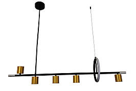 Люстра підвісна V LJ-1024 GD+BK