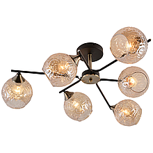 Люстра декоративна  V XA1488/6 BK+AB