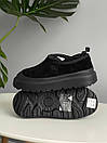 Капці уггі чоловічі чорні зимові UGG Tasman Weather Hybrid Slipper Black (19450), фото 3