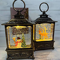 Новорічний декоративний світильник 13*7*2.5