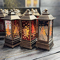 Новорічний декоративний світильник 12*5*5