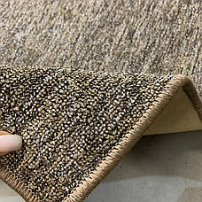 Ковролін коричневий однотонний Babil 10 багато розмірів, фото 2