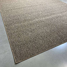 Ковролін коричневий однотонний Babil 10 багато розмірів, фото 3