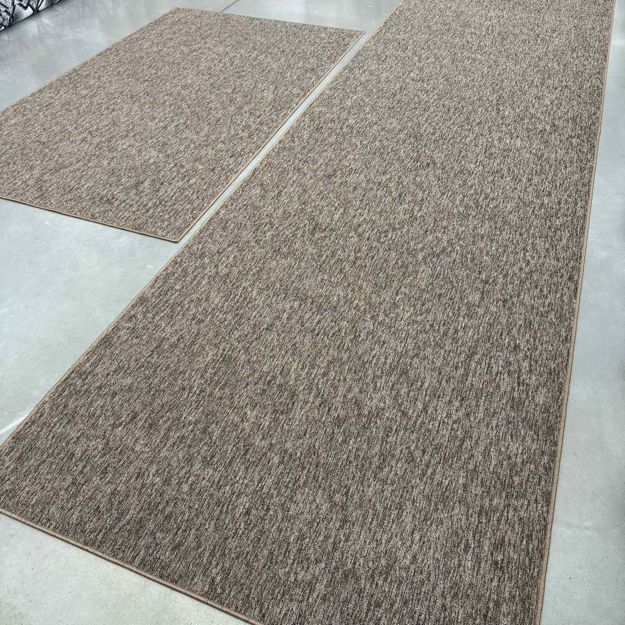 Ковролін коричневий однотонний Babil 10 багато розмірів