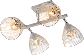 Люстра декоративна V XA1568-4 WH+CR