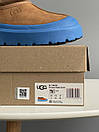 Капці уггі чоловічі коричневі зимові Ugg Tasman Hybrid Chestnut Blue (22574), фото 10