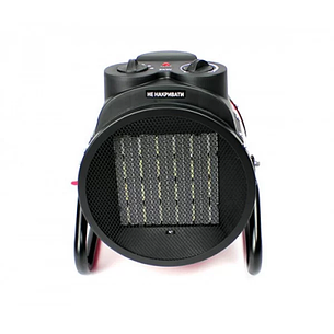 Обігрівач електричний Grunhelm РТС-3000R керамічний нагрівальний елемент 2 системи нагрівання 1500*3000 Вт Червоний, фото 2