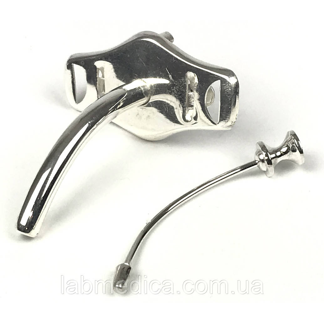 Трубка трахеотомічна мелярова за Chevalier-Jackson. Довжина 5 см, діаметр 5 мм SURGIWELOMED, фото 1