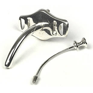 Трубка трахеотомічна мелярова за Chevalier-Jackson. Довжина 6,5 см, діаметр 8 мм SURGIWELOMED