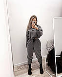 Жіночий флісовий теплий спортивний костюм, фото 4