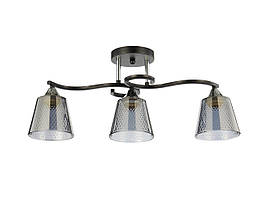 Люстра декоративна INTEREES V 6089-3 BK+CR