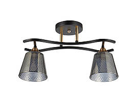 Люстра декоративна INTEREES V 5005-2 BK+FG