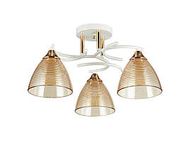 Люстра декоративна INTEREES V 5007-3 WH+FG